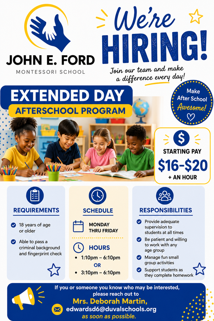 Extended Day Employment Opportunity