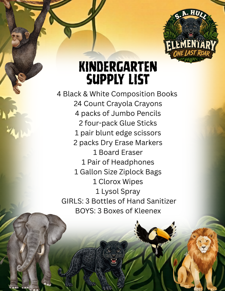 School Supply Lists