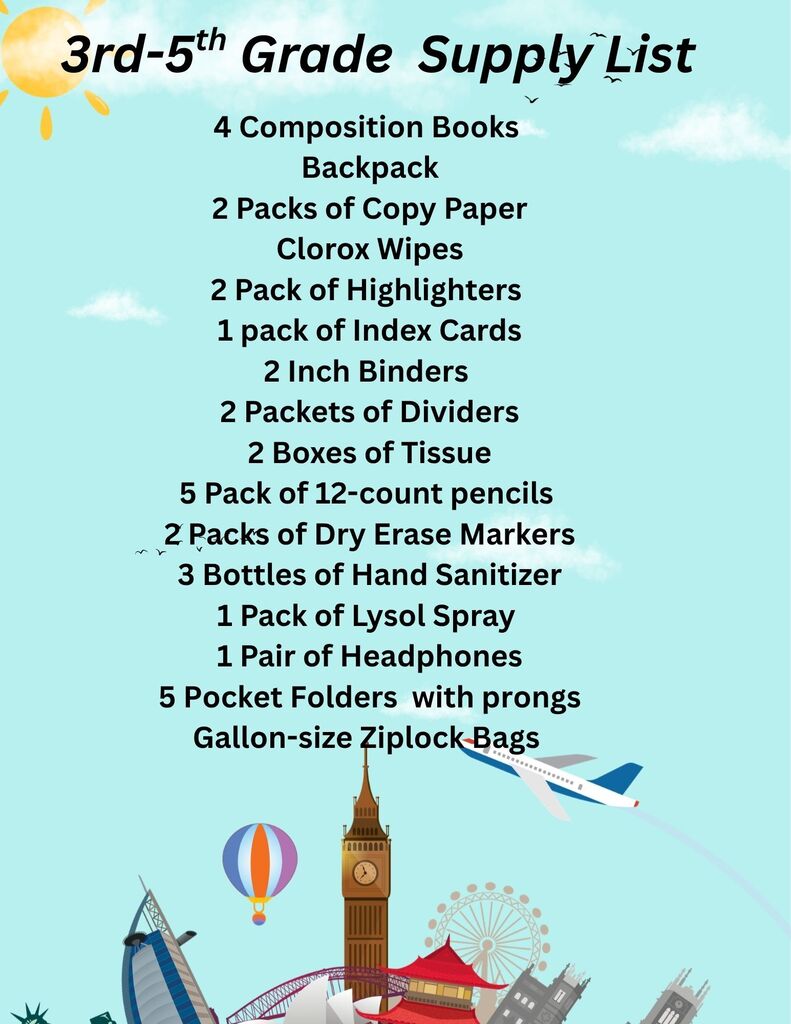 Supplies