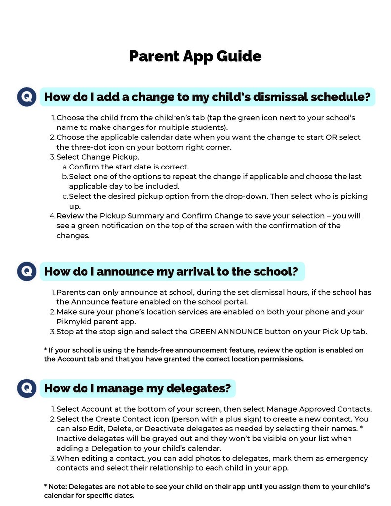 Pikmykid Parent App Guide 3