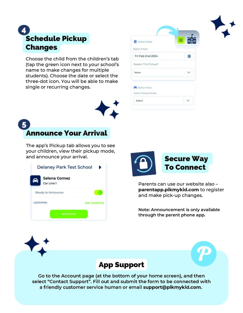 Pikmykid Parent App Guide 2