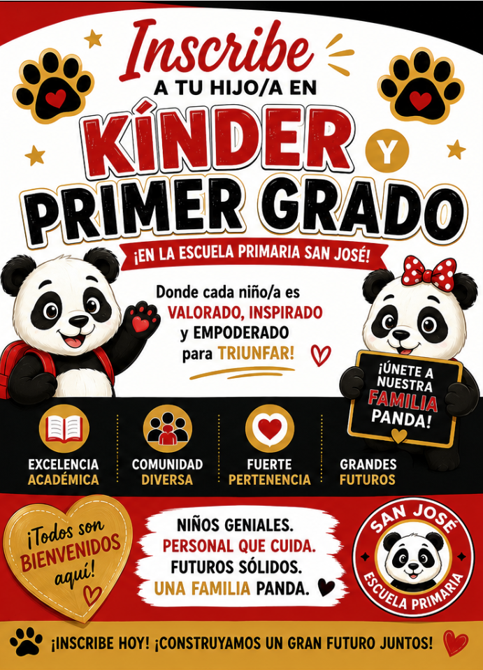 enrollment flyer spanish