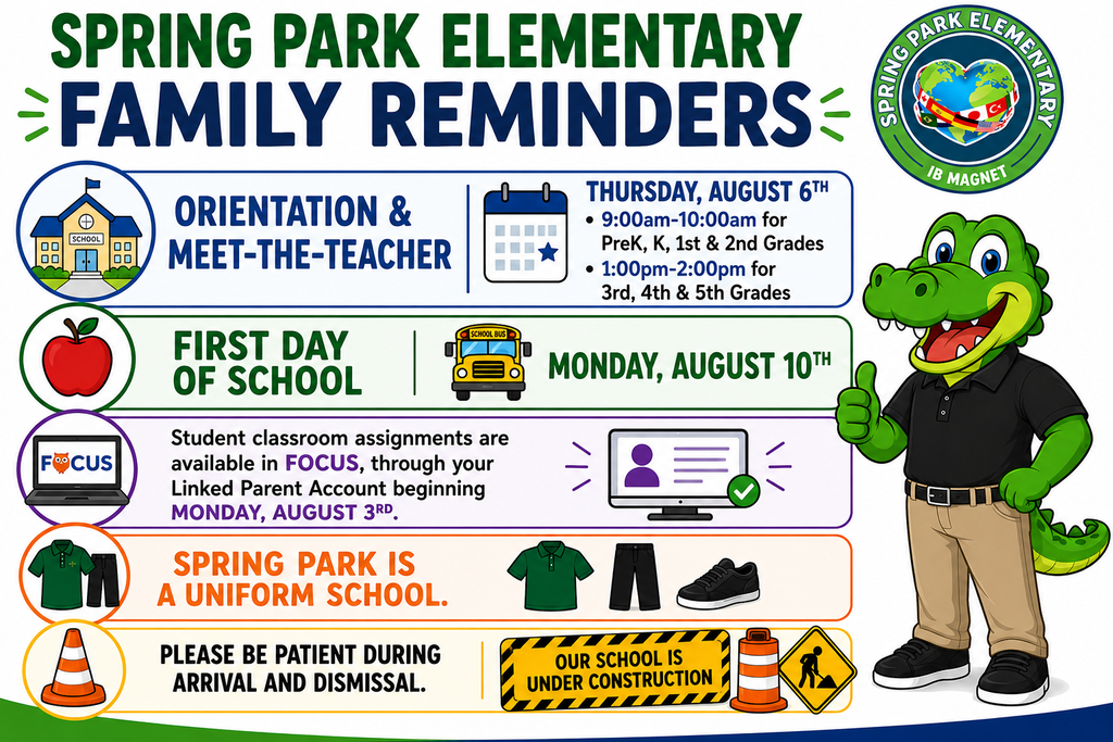 SPE Back-To-School Reminders (English)