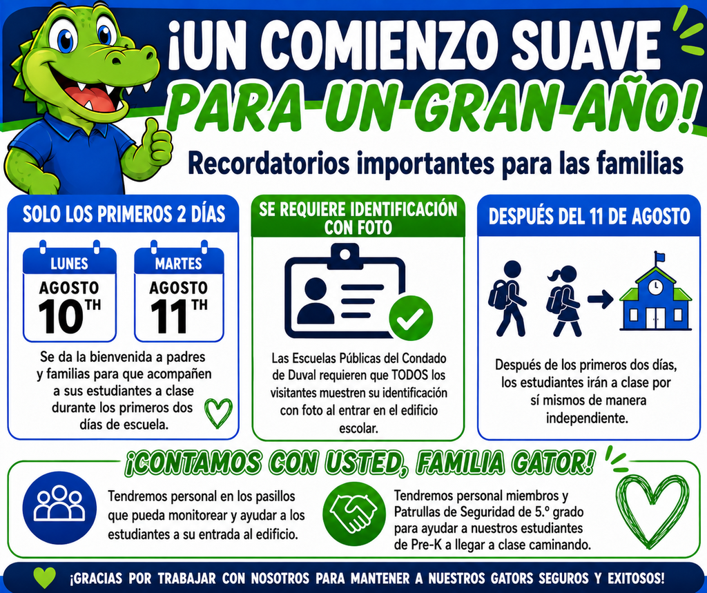 A Smooth Start To A Great School Year! (Spanish)