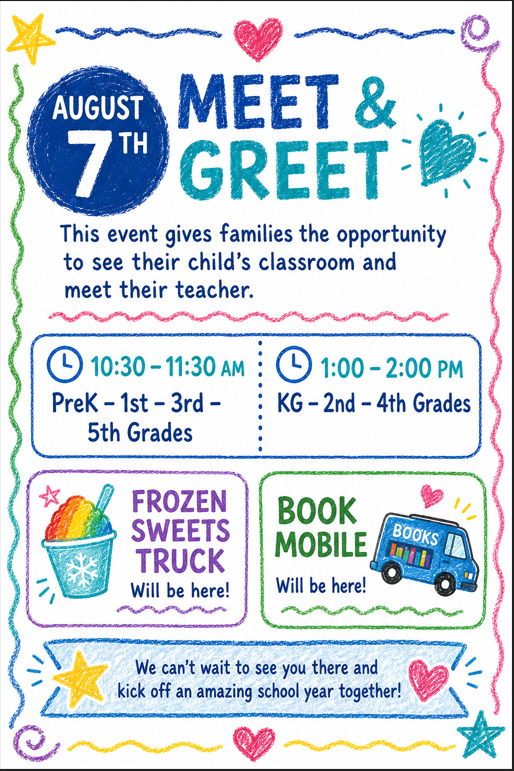 Meet and Greet Flyer