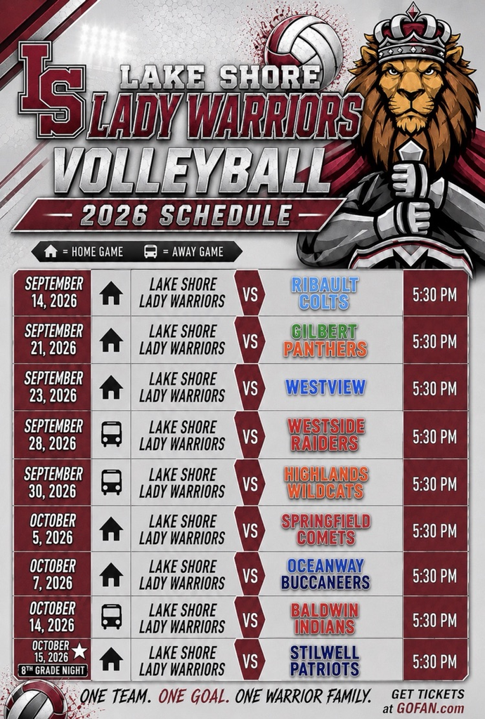 vb schedule
