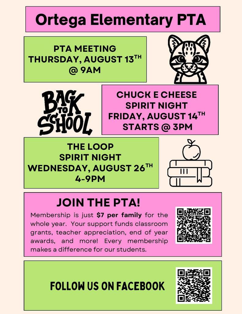 PTA flyer