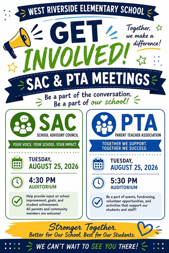 SAC & PTA Meetings