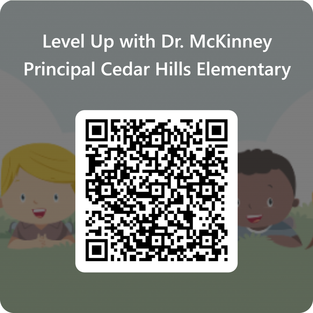 QR Code for Dr. McKinney's Level Up Challenge