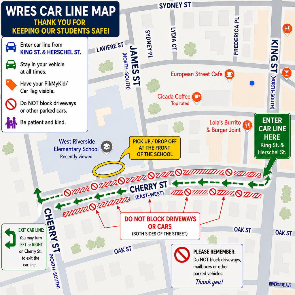 Car Line Map