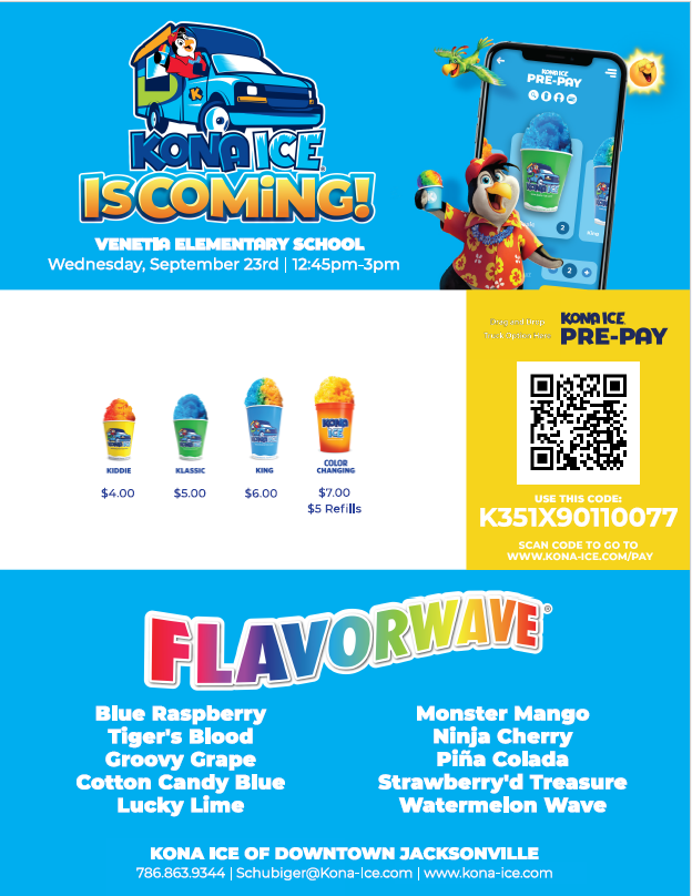 kona ice day sept 23