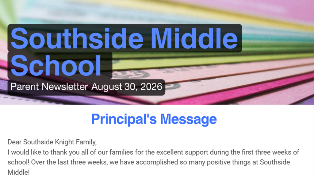 Newsletter 8.30.26