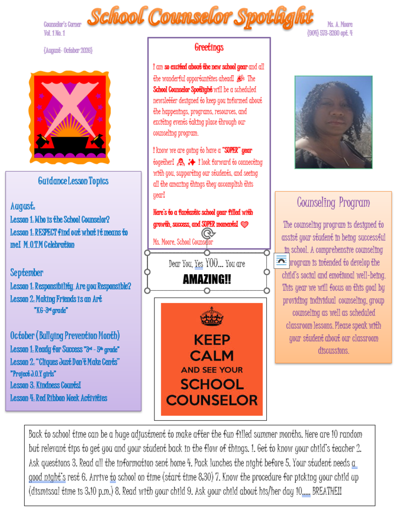 School Counselor Spotlight