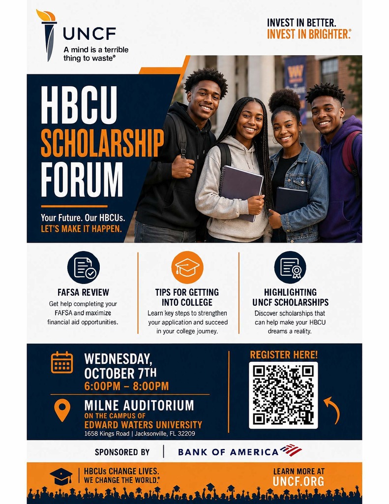 UNCF HBCU Scholarship Forum. See post for details.