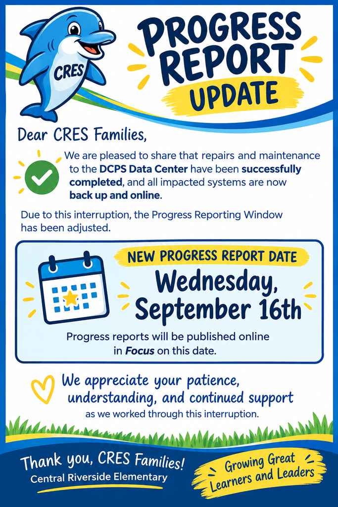 Progress Report Update