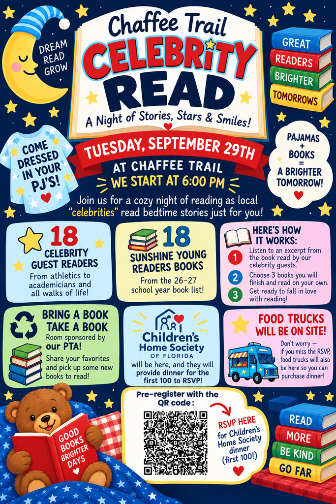 celebrity read event 