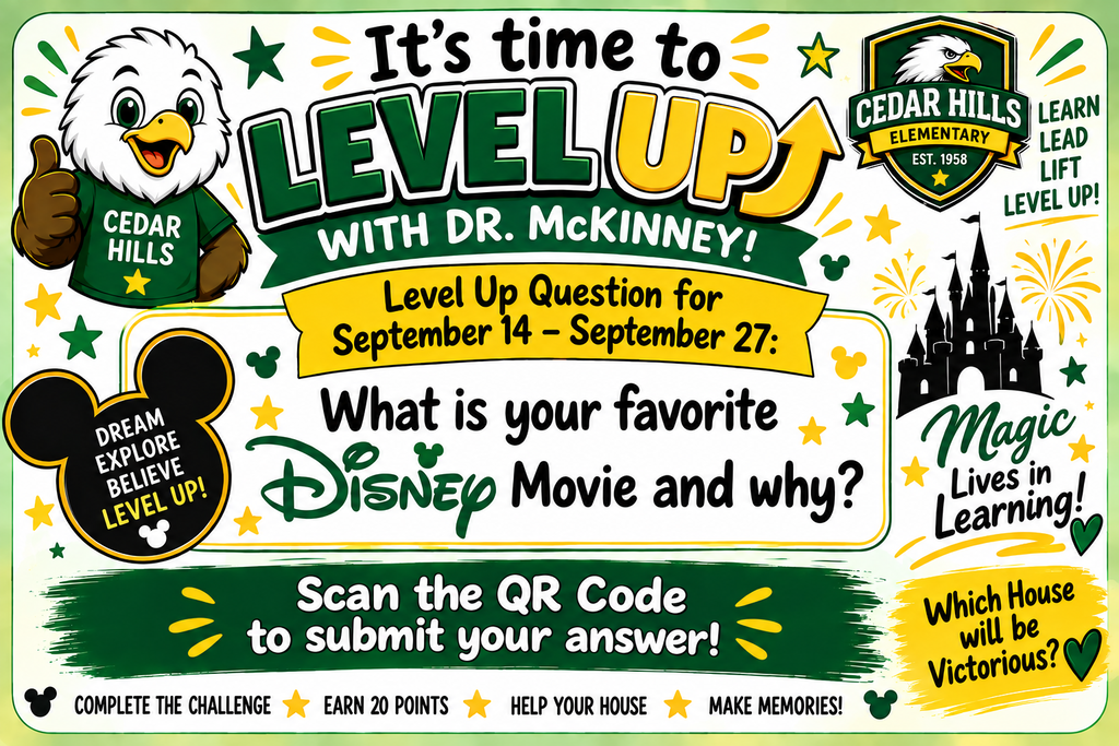 Level Up Sept 14 -Sept 27