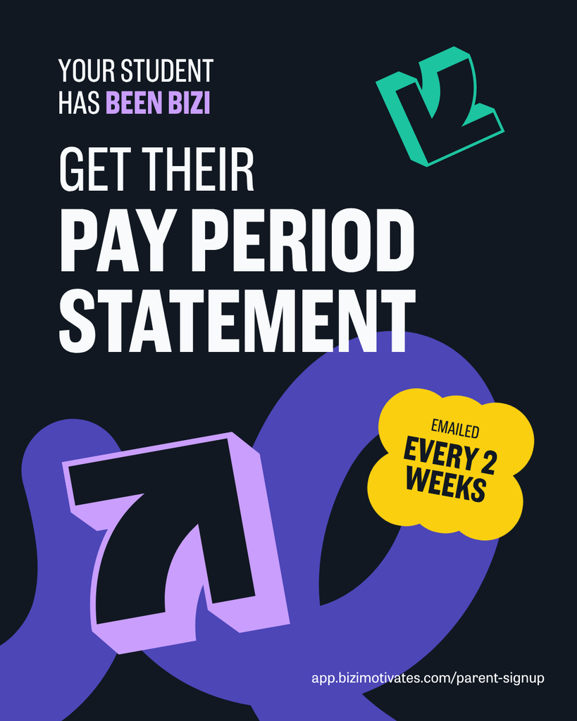 Bizi statement signup