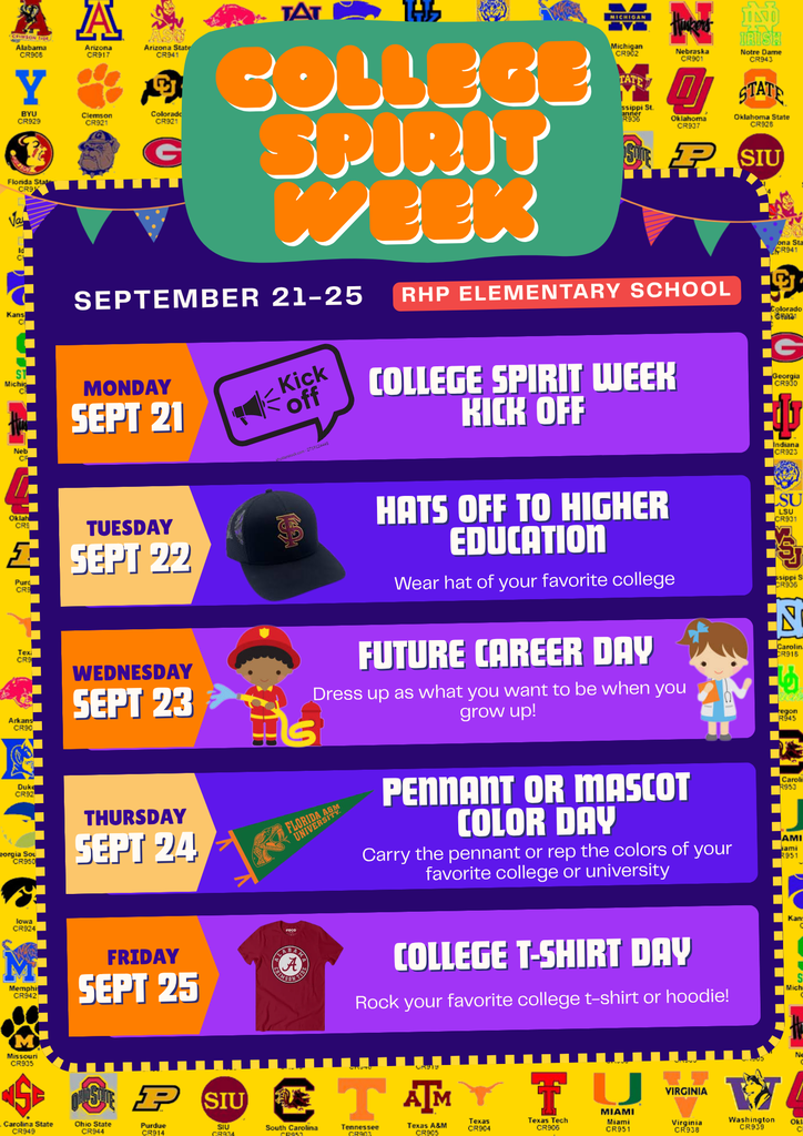 College Spirit Week 