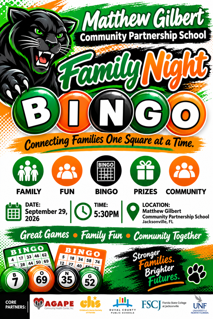 family night bingo