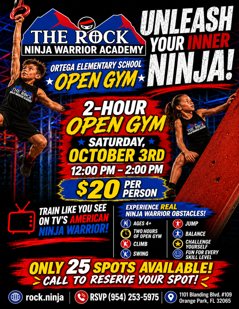 Open Gym Flyer