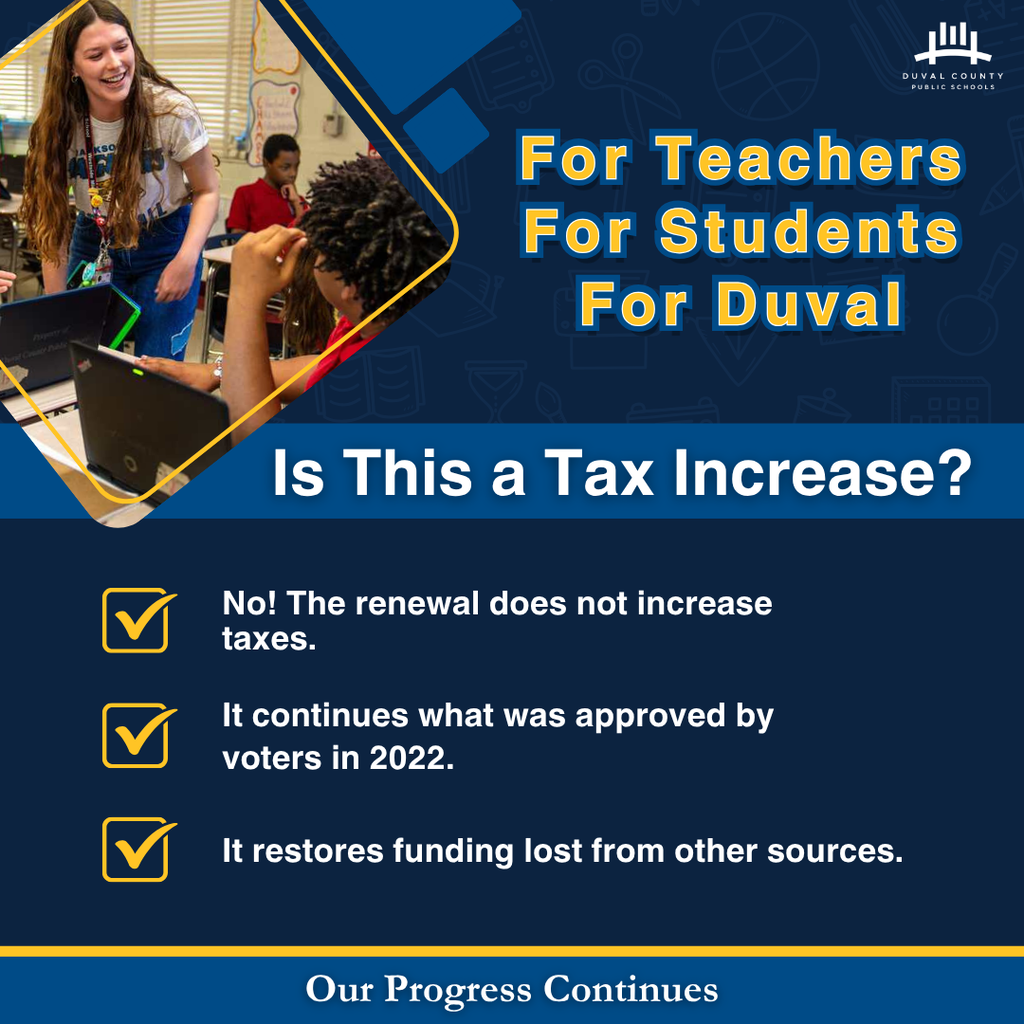 No tax increase!