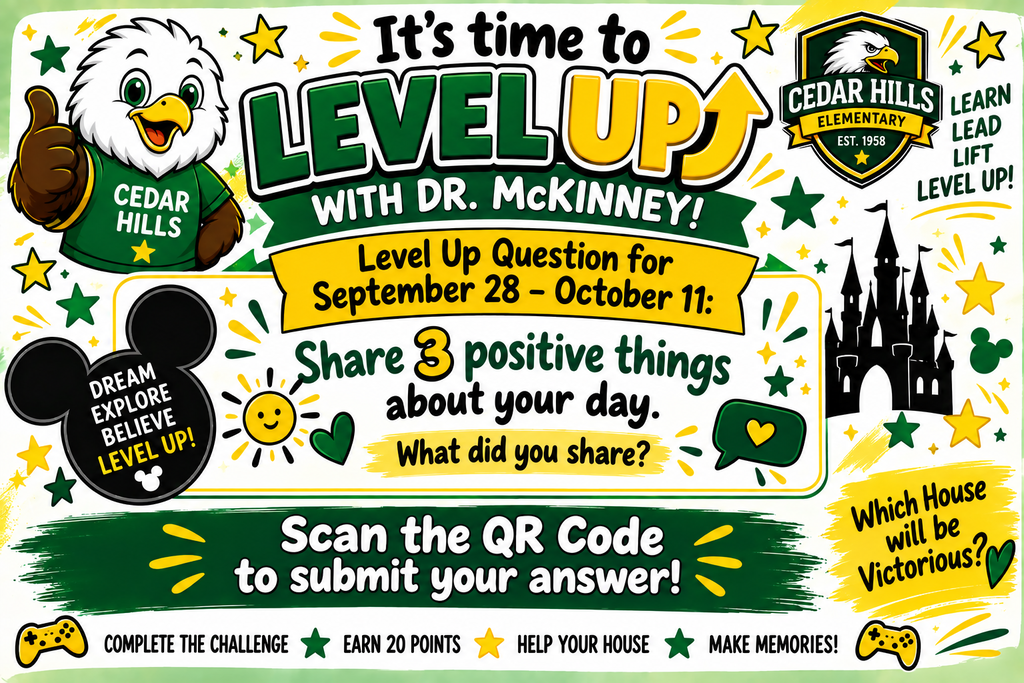 Level Up Sept 28 - Oct.11