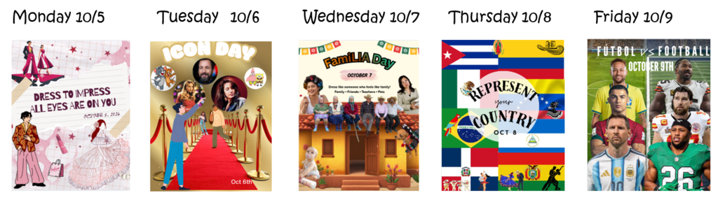HHM Spirit Week at Mandarin!