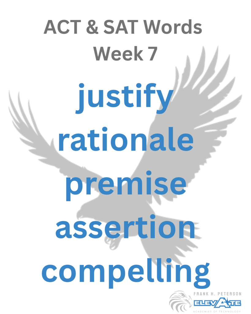 Week 7 Act and SAT Words