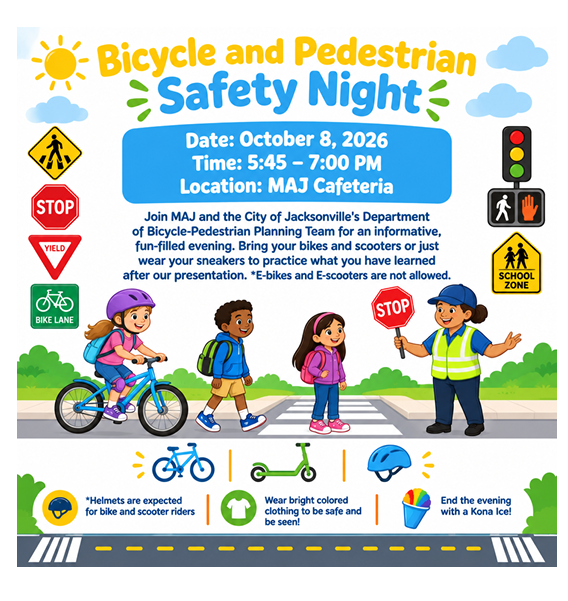 Bicycle and Pedestrian Safety Night Flyer