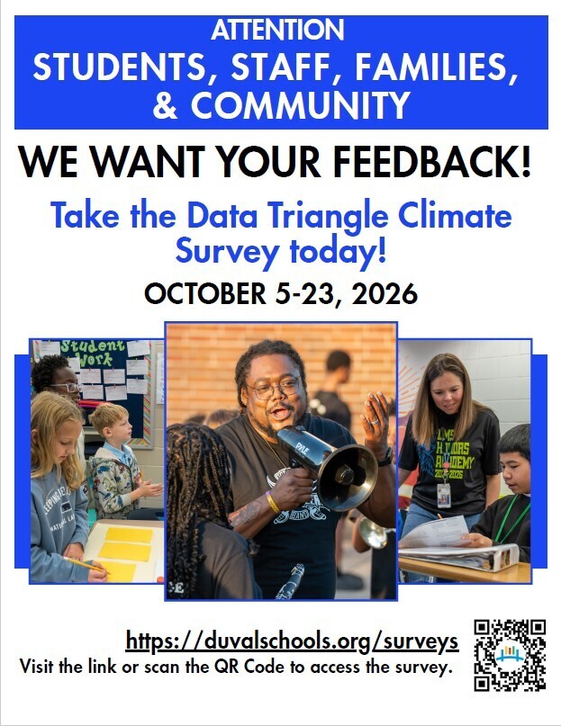 We Want Your Feedback! Data Triangle Climate Survey!