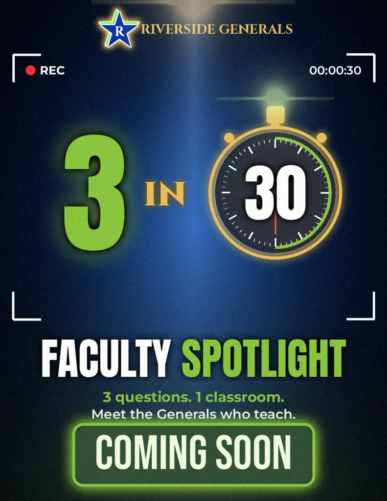 3 In 30 Faculty Spotlight. Coming Soon!