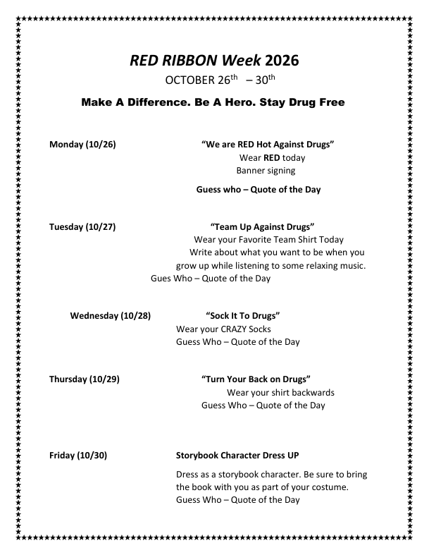 Red Ribbon Week
