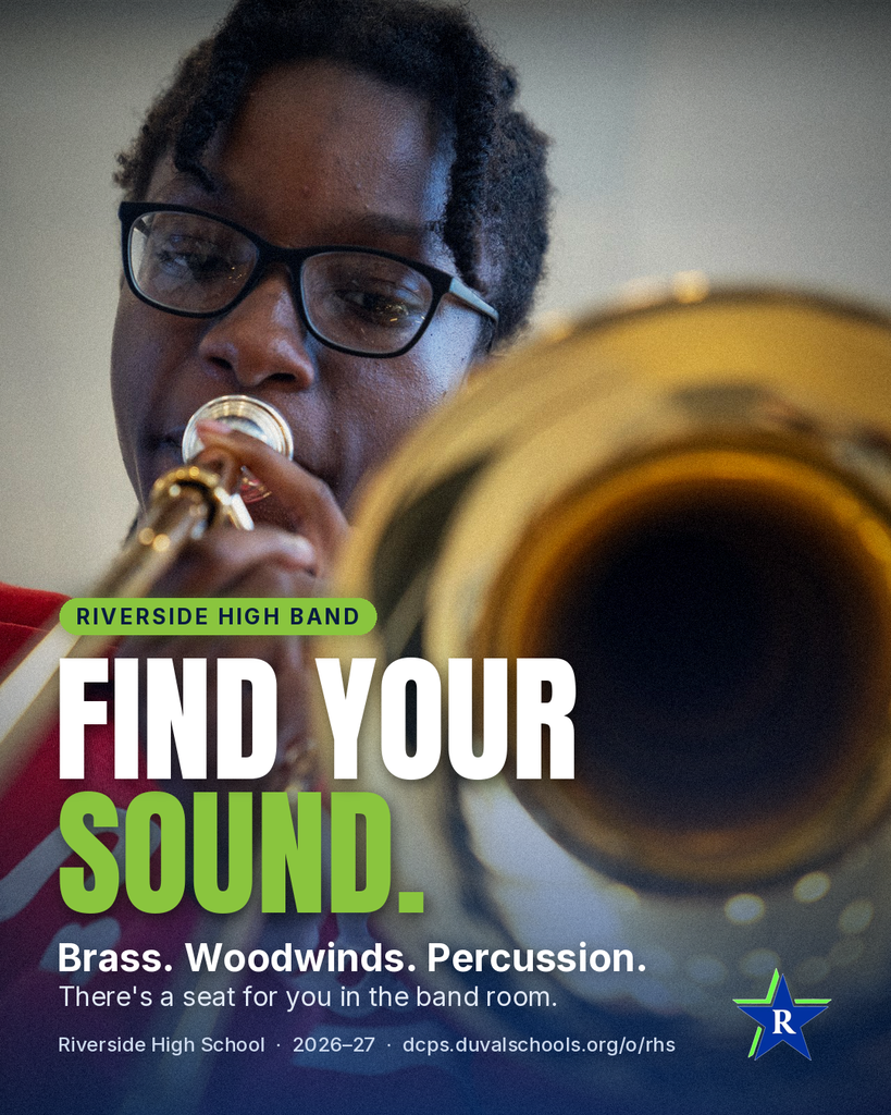 Find your sound. Riverside High Band. School Choice