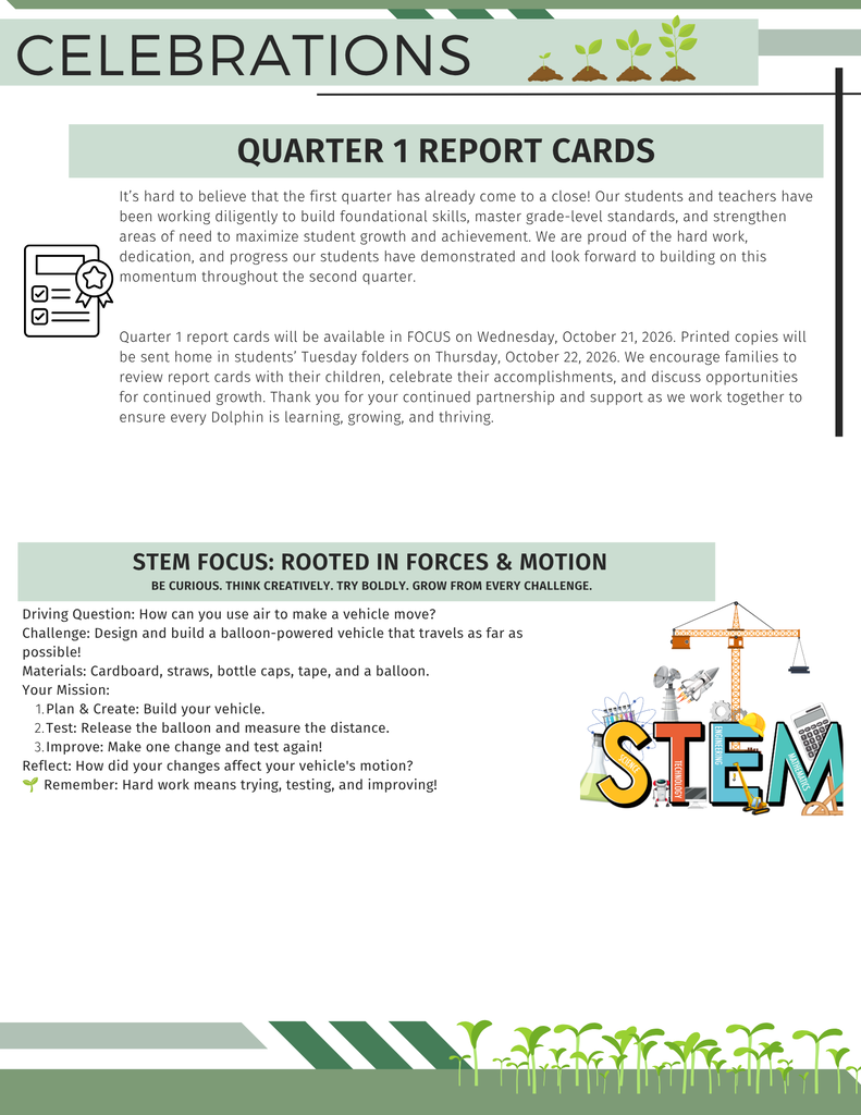 Greenfield Newsletter