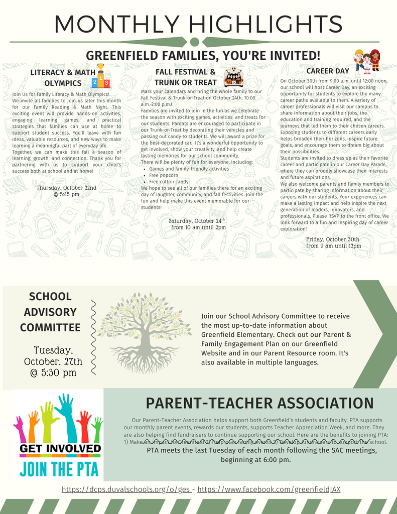 Greenfield Newsletter