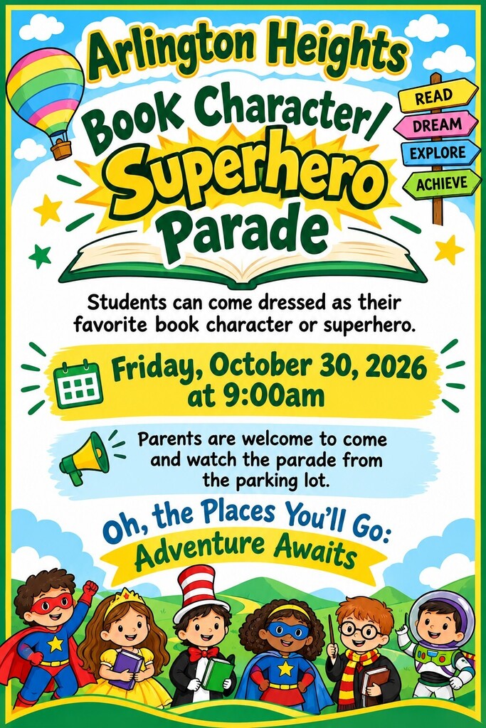 Book Character/ Superhero Parade 