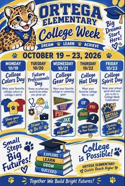 College Week is Coming to Ortega! 