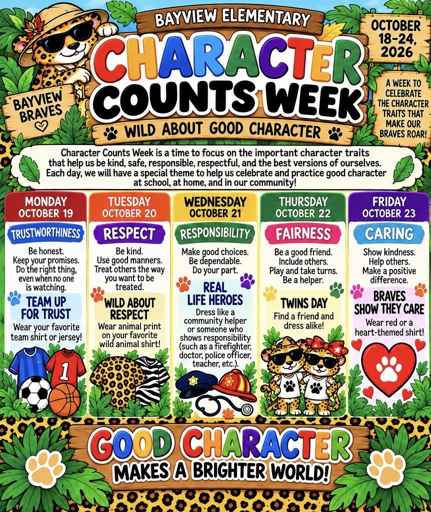 Character Counts Week at Bayview