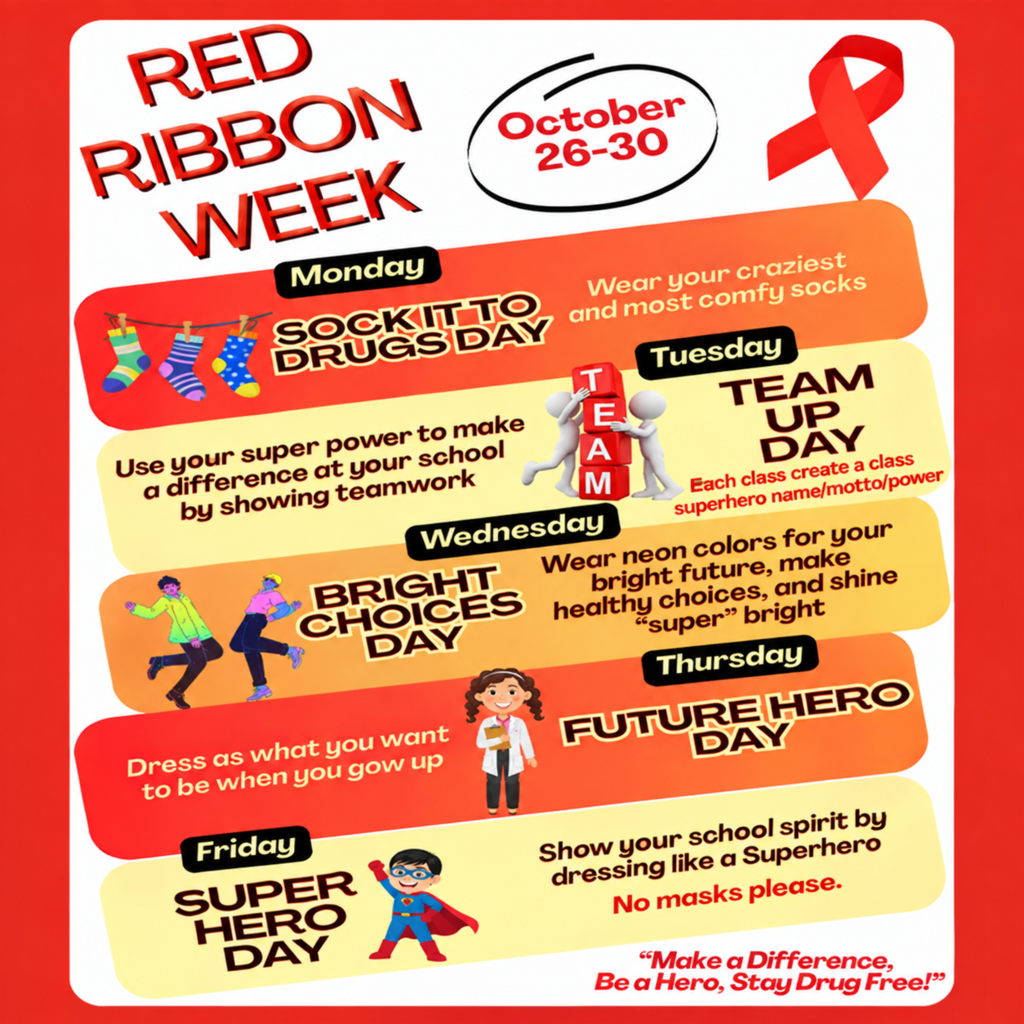 Red Ribbon Week activities