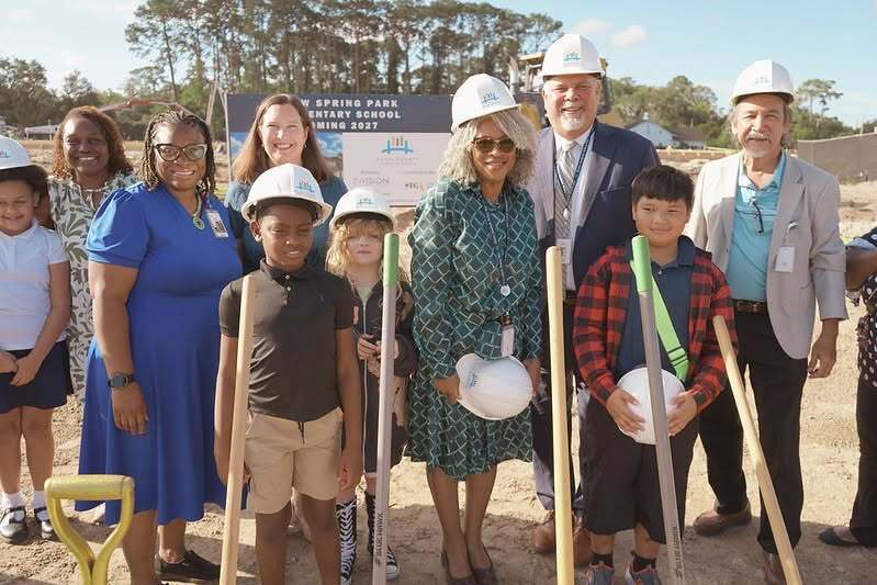 Spring Park Elementary's NEW SCHOOL (ground breaking ceremony)