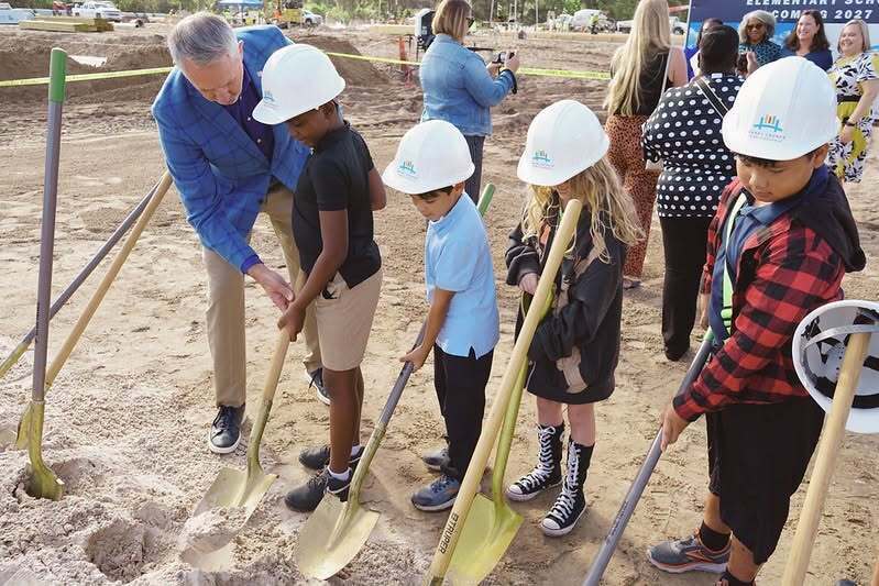 Spring Park Elementary's NEW SCHOOL (ground breaking ceremony)