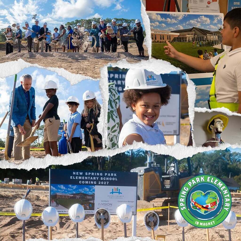 Spring Park Elementary's NEW SCHOOL (ground breaking ceremony)