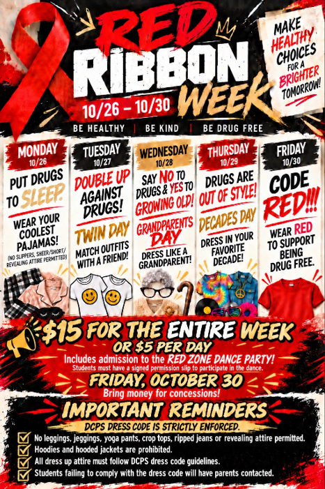 Red Ribbon Week!