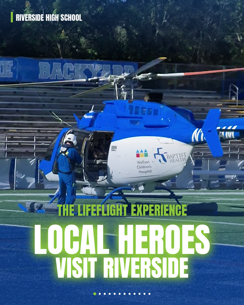 The LifeFlight Experience. Local Heroes Visit Riverside.
