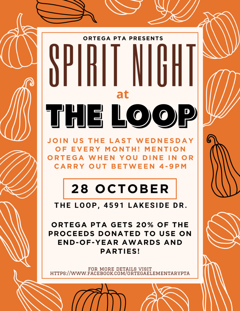 October Spirit Night