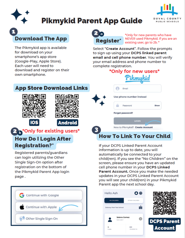 PMK Parent App Info Sheet