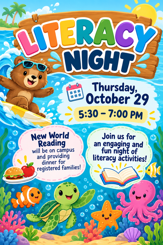 Literacy Night Flyer