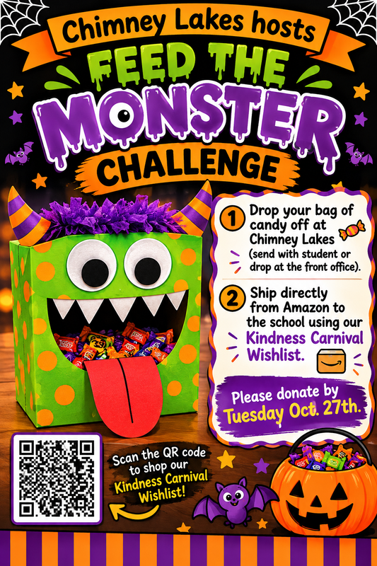 Kindness Carnival Candy Monster