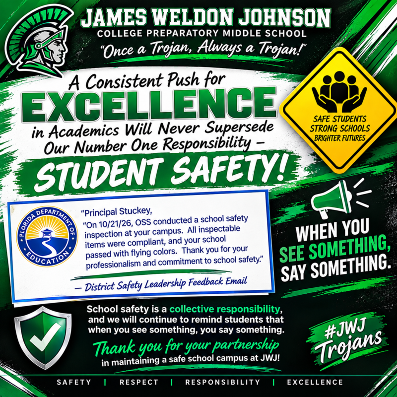 Safety Update from the state.
